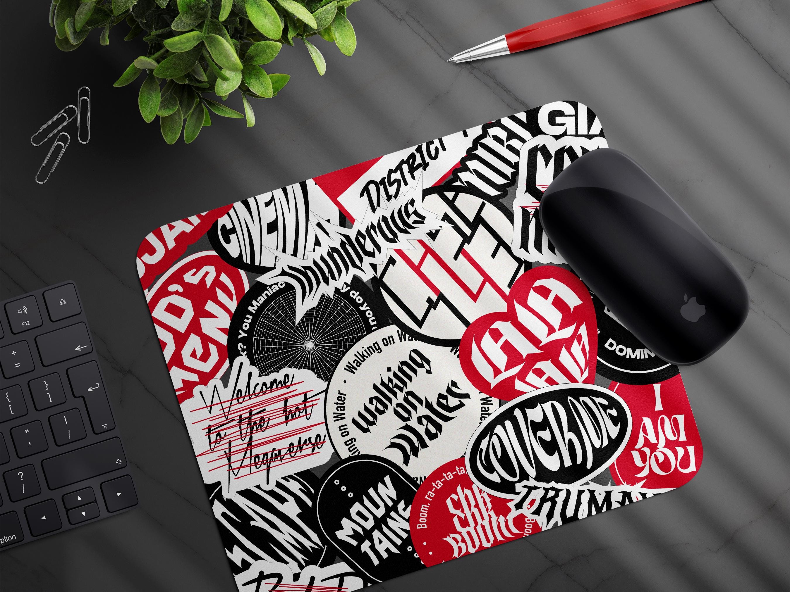 Stray Kids Mouse Pad - KPOP Desk Mat, Desk Accessories for Work or