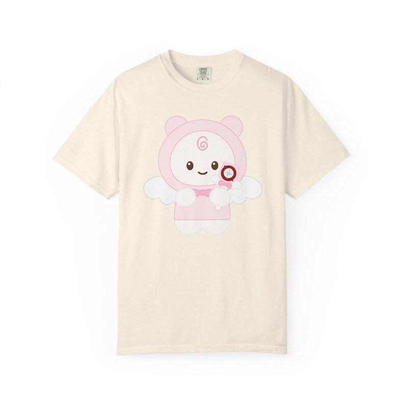 STAY SKZOO Stray Kids T-Shirt, Fandom Chibi Staylight, Pink K-Pop Merch Ivory