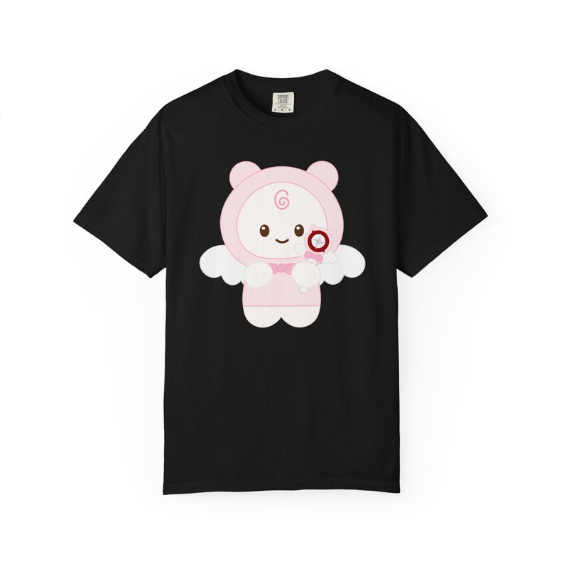STAY SKZOO Stray Kids T-Shirt, Fandom Chibi Staylight, Pink K-Pop Merch Black