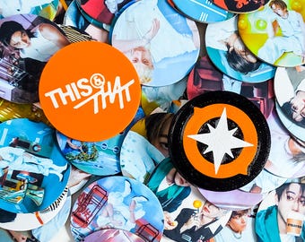Stray Kids Pogs, Nostalgic 90s Games, Gifts for Noona Stay, Retro Milk Caps, This & That Comeback Slammer