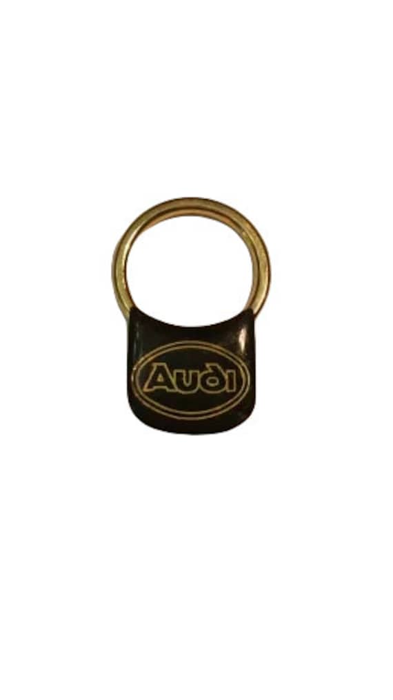 Audi Key Chain Keychain Key Fob Keytag Vintage Au… - image 1