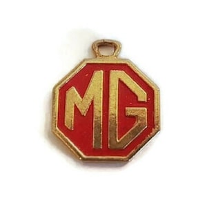 MG Key Chain Keychain Key Fob Keytag Vintage Automotove Keychain Gift Collectible