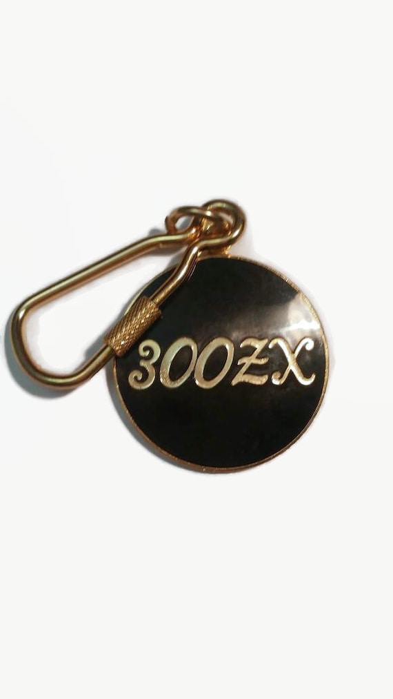 Nissan 300 ZX Key Chain Keychain Key Fob Keytag Vintage Automotove Keychain Gift Collectible