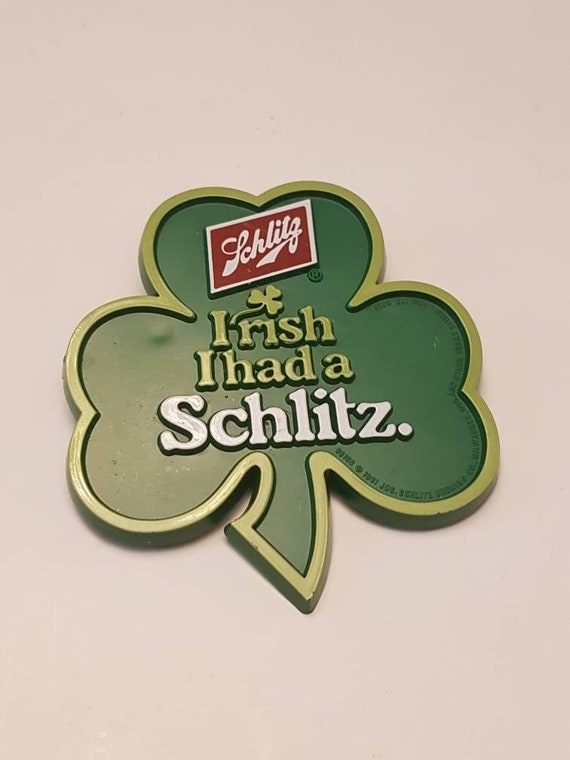 Irish ihada schlitz beer / lapel Pin