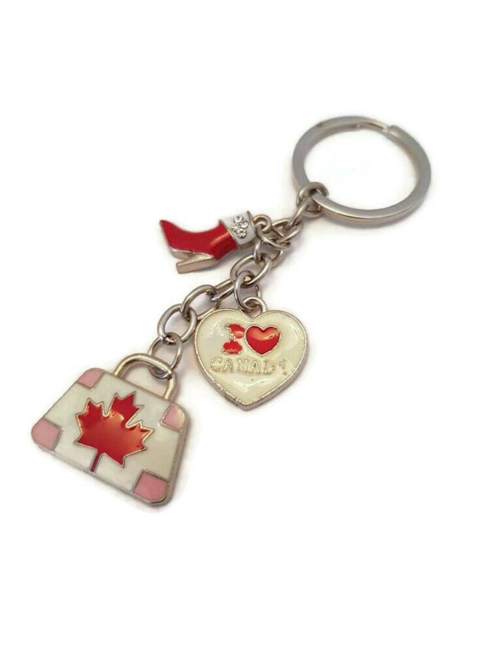 Keychain Canada I Love Canada Etsy Israel