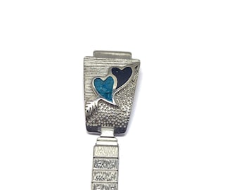 Montre Vintage Gérard De Reaumont Années 80 - Quartz - Bracelet Pierre Turquoise