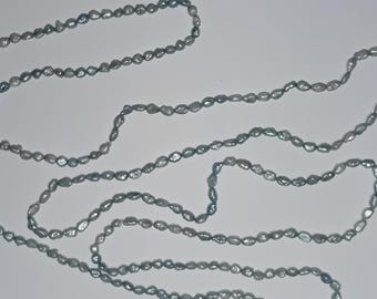 fresh water pearl necklace very long