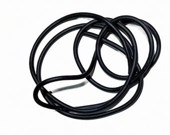 Silicone cord for jewelry assembly