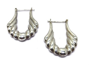 Vintage earrings - Silver earrings - Original earrings - Iroquoise - Vintage jewelries