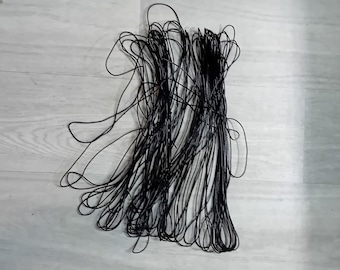 Leather cord for jewelry mounting
