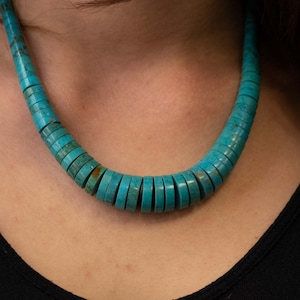 Turquoise necklace, turquoise jewelry vintage, native america, beads, turquoise necklace western, turquoise necklace vintage