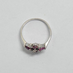 Ruby engagement ring, ruby ring, ruby rings for women, ruby ring vintage, ruby jewelry image 8