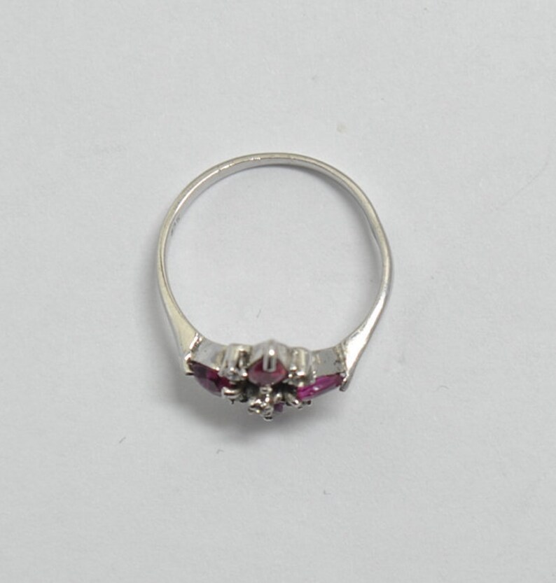 Ruby engagement ring, ruby ring, ruby rings for women, ruby ring vintage, ruby jewelry image 8