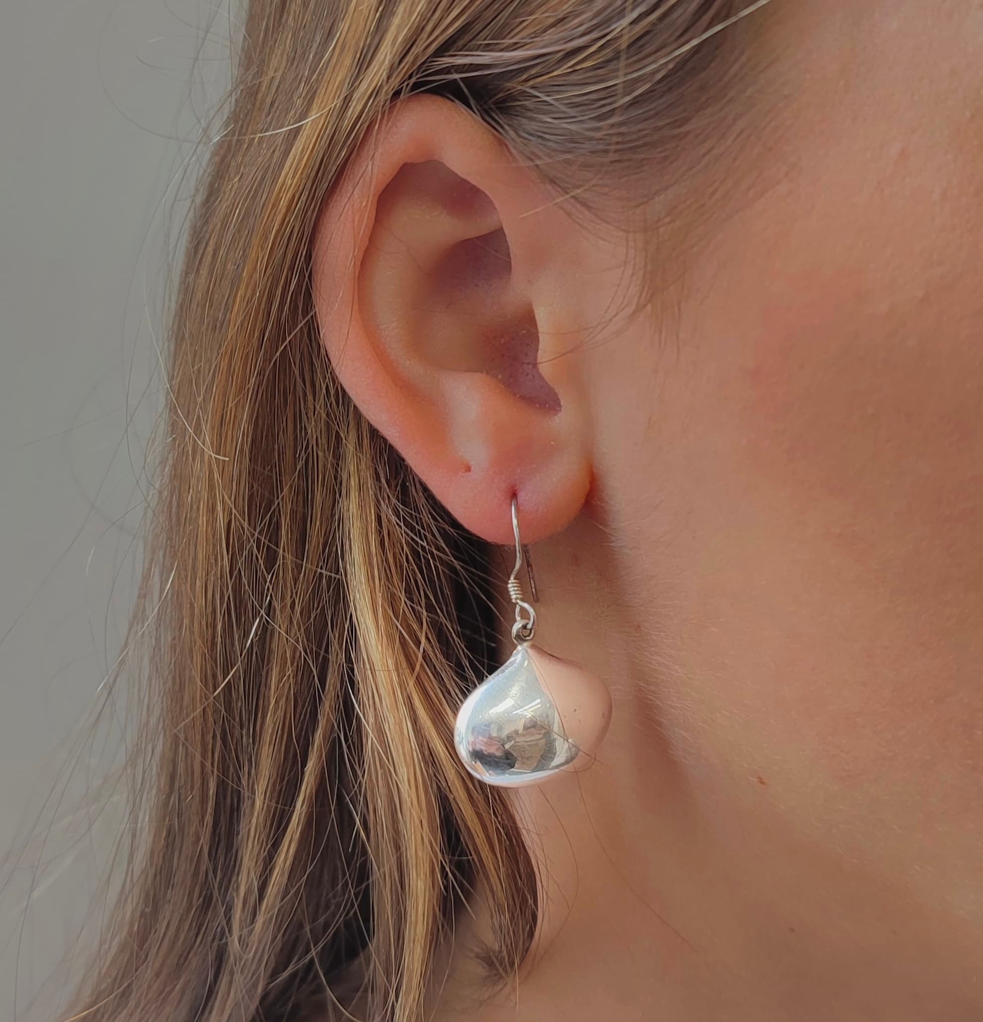 [STONE HENgE] 925Silver☆Silver Water Drop Earrings H1d811f729511492f8b8ea18e41630
