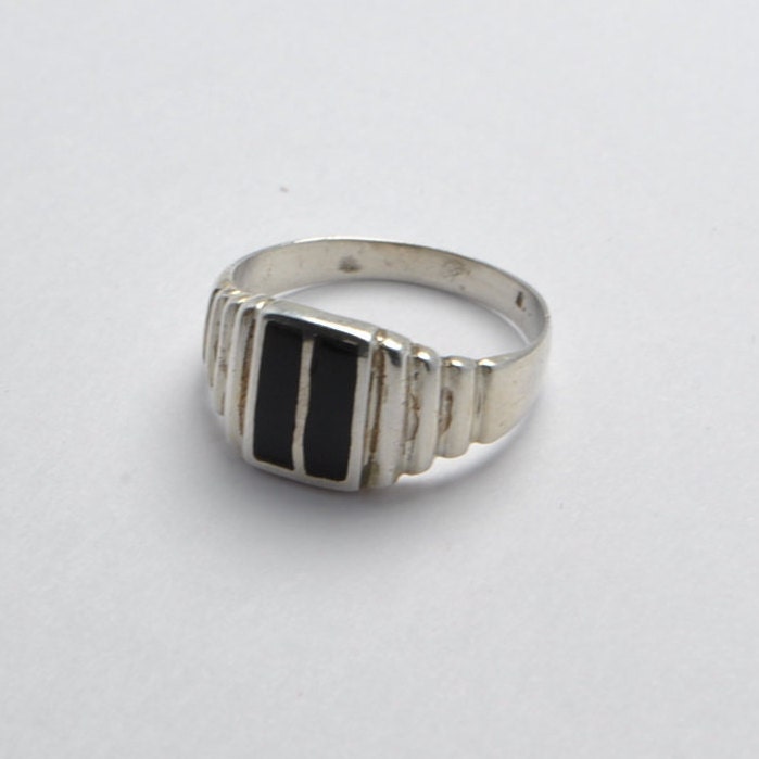 アクセサリー 80s agnes b. onyx natural stone ring 80s agnes b. onyx natural stone ring