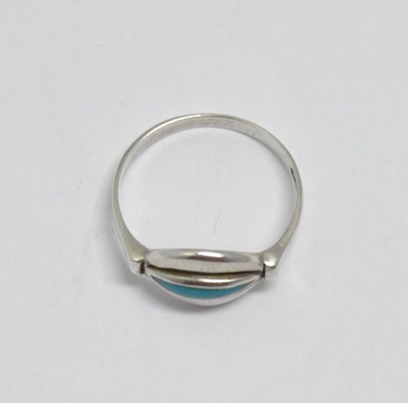 vintage jewelry turquoise rings turquoise jewelry Native american turquoise ring and sterling silver turquoise vintage rings
