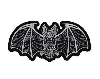 Vampire Bat-Iron On-Sew On-Embroidered Patch
