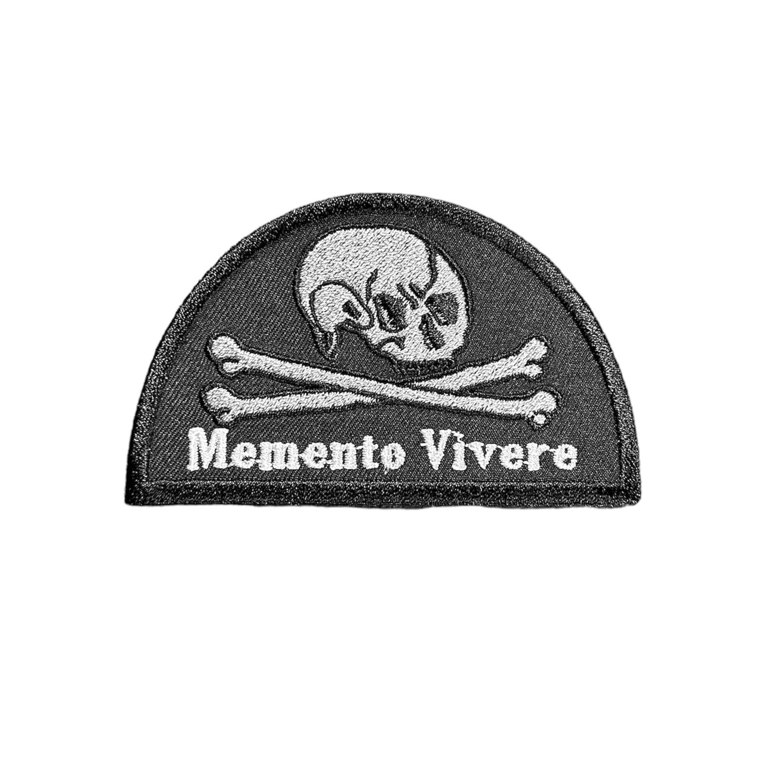 Memento Mori Embroidered Iron on Patch Skull Patch Mushrooms Sew on Patches  for Jackets Patches for Hats Patches for Jeans 