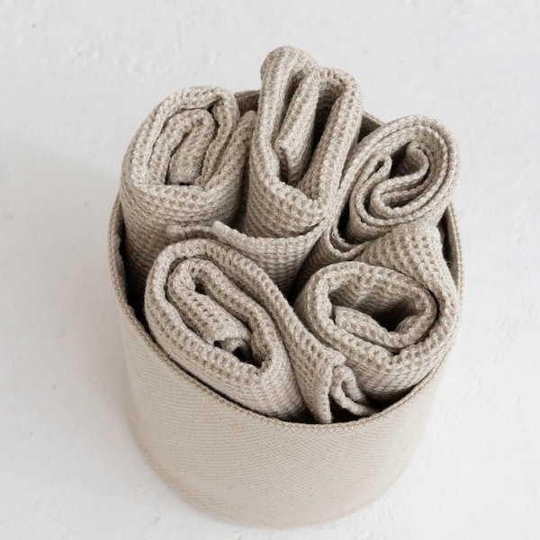 Waffle Loop Cotton Bath Towel Etsy
