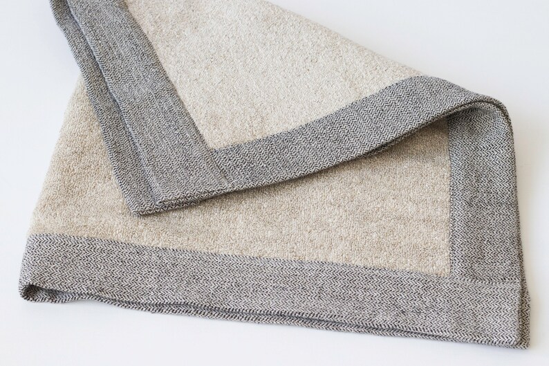 Organic Bath Mat Terry Bath Mat Black Bathroom Rug Neutral Etsy
