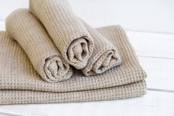 Natural Linen Bath Towel, Tawel For Hair Hand Body Bath Sheet softened FLAX  ECO