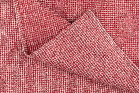 Lobster Red & Navy Waffle Weave Kitchen Towel - Napkins2go