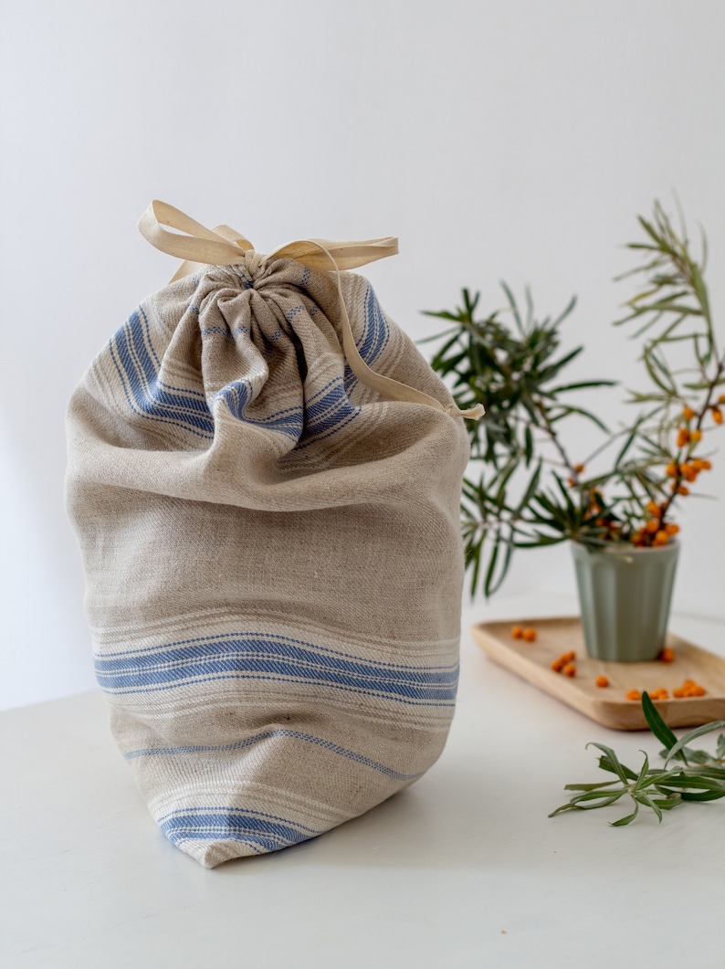 alabatis Linen Bread Bag