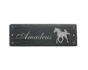 schild pferd etsy