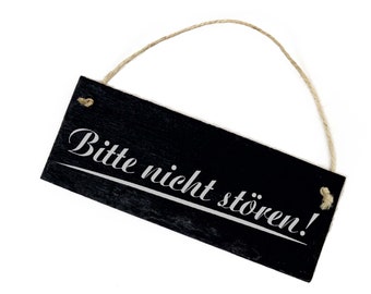 Bitte Nicht Storen Sie Schild Etsy