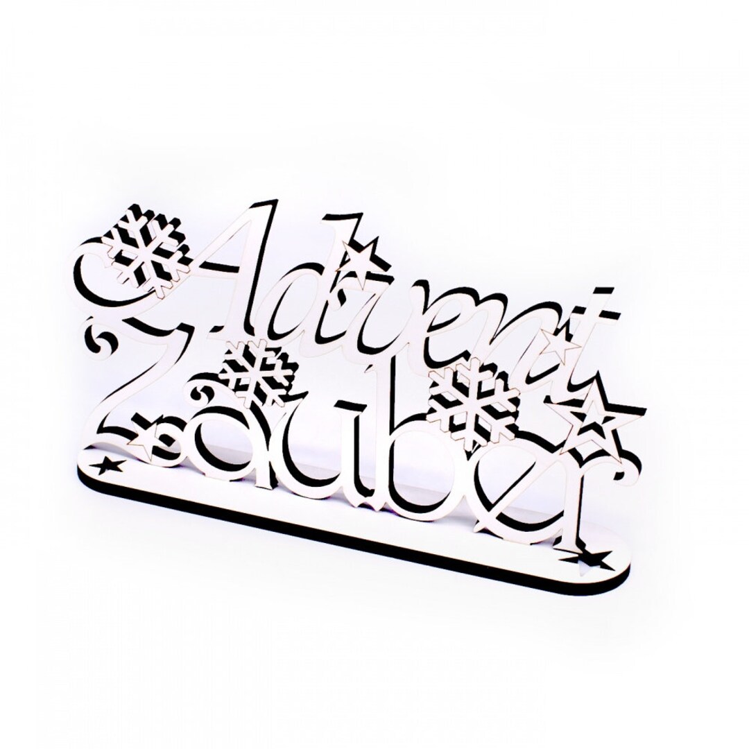 Advent Decoration Lettering Advent Magic 21 X 13 Cm Sign Display ...