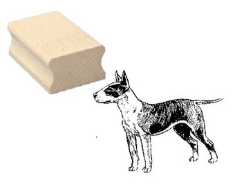 Stamp Motif Stamps " BULLTERRIER " Dog
