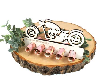 Cadeau moto argent cadeau - idée cadeau bon d'argent bon cadeau motard cadeau d'anniversaire