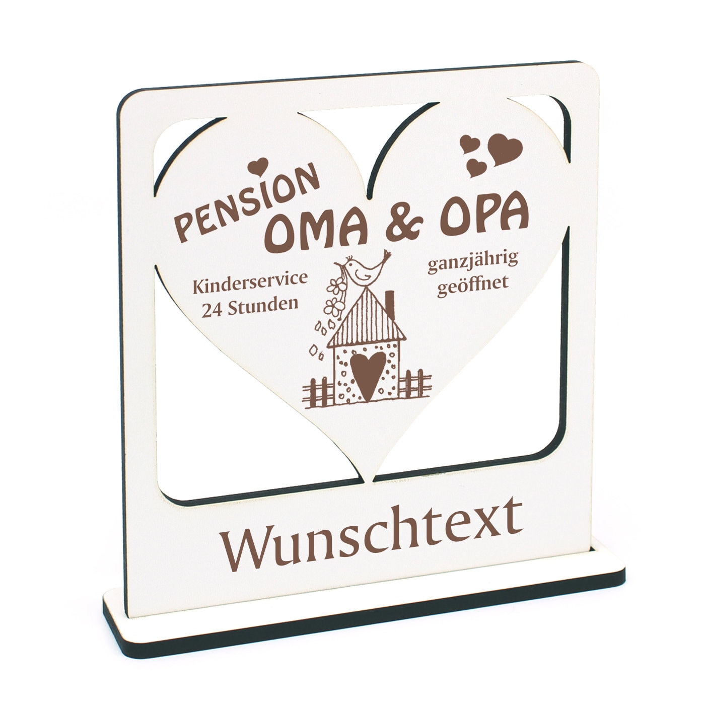 Hartvormig bordje Oma & Opa's Pension Decoratief bordje met vogelhuisje en hartmotief, hartvormig hangbordje, decoratiecadeau voor grootouders, kleinkinderen, gepensioneerden, huis - België Hartvormig bordje Oma & Opa's Pension Decoratief bordje met vogelhuisje en hartmotief, hartvormig hangbordje, decoratiecadeau voor grootouders, kleinkinderen, gepensioneerden, huis - België
