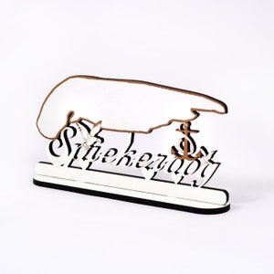 Decoration stand - Island of Spiekeroog » Sign for putting up anchor seagull heart - table decoration maritime decoration decoration decoration North Sea holiday holiday sea
