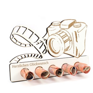 Cadeau appareil photo photographie photographe amateur argent cadeau appareil photo photo