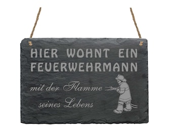 Vintage Feuerwehr Blechschild 20x30cm - Lustiger Wandspruch Für Garage Und Männerhöhle