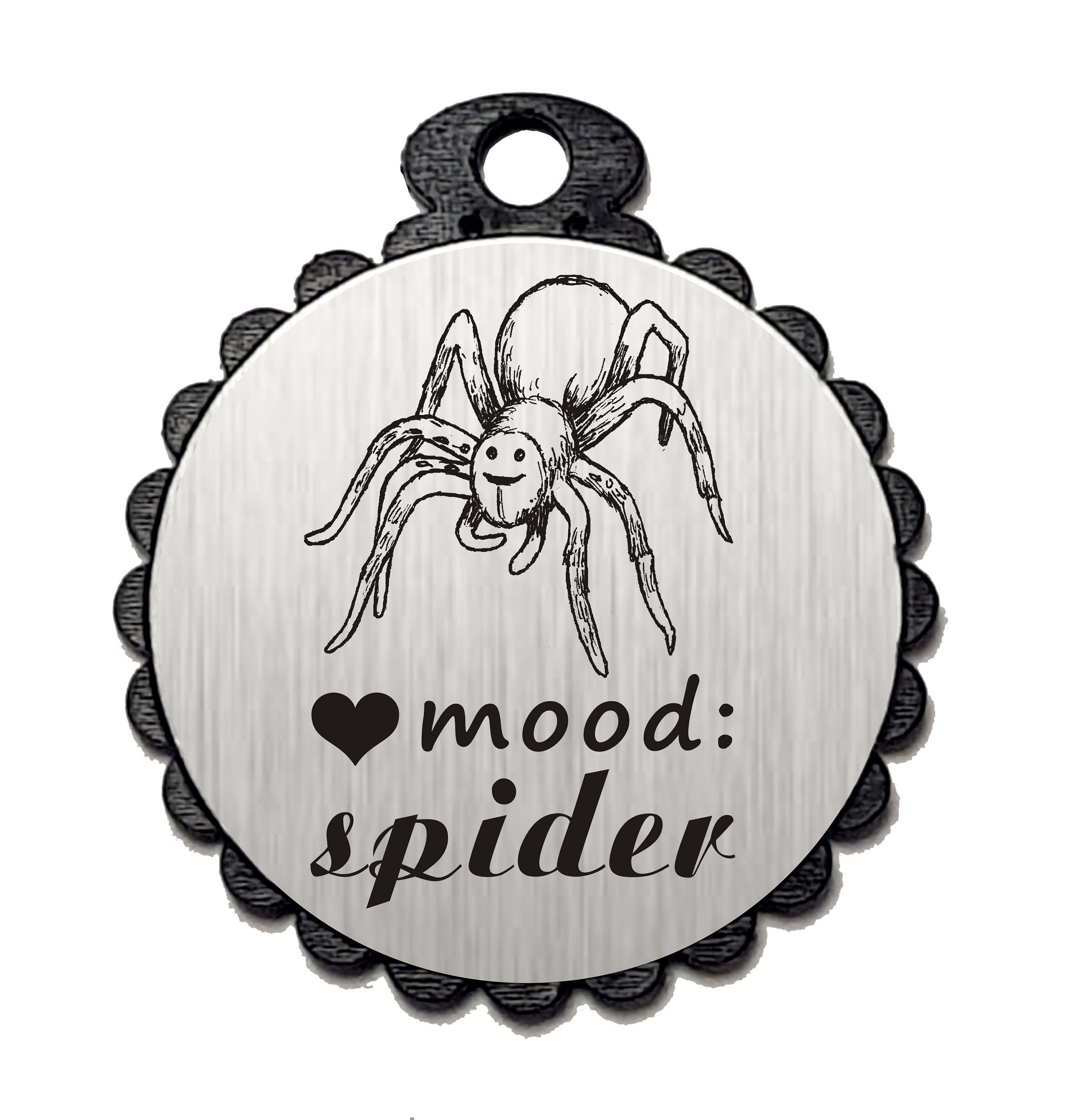 Schlüsselanhänger Spinne Motiv V2 Schlüsselanhänger Spinne Motiv V2