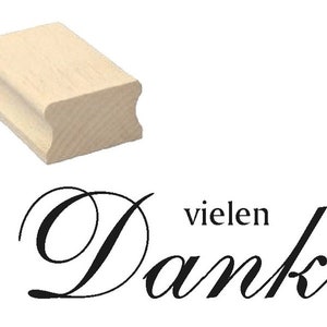 Stempel Motivstempel « Vielen Dank »