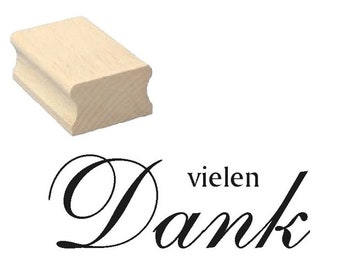 Stempel Motivstempel « Vielen Dank »