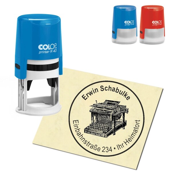 Typewriter Stamps Etsy