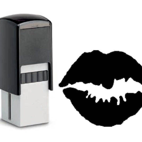 Stamp Bonus Card Stamp « MUND » 10 x 10 mm Motif Kussmund Lips Bonus Card Bonus Card Customer Card Dating Bar Club Date Disco