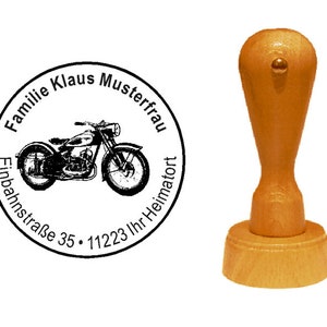 Stamp Wood Stamps - Motorcycle 6 »