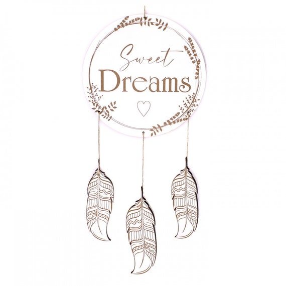 Shield Dream Catcher With Slogan Sweet Dreams Dreamcatcher