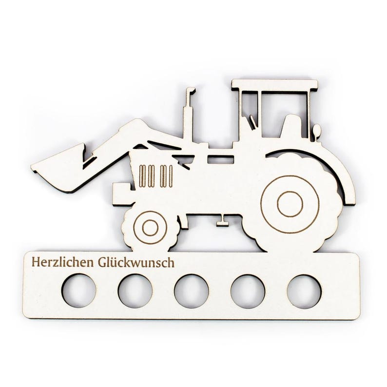 Tractor Gift - Money Gift Idea - Gift Idea for Money Gift Certificate - Gift Certificate for Tractor, Farmer, Grandpa image 5