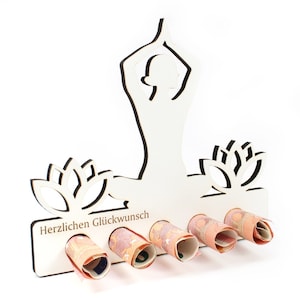 Regalo Yoga Meditación Mindfulness Bienestar Relajación Regalo de dinero - Idea de regalo Vale de dinero Vale Regalo Reiki Bienestar Loto
