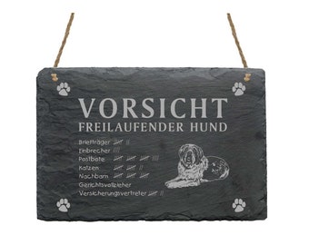 Slate "St. Bernard" Dog Shield