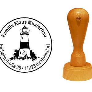 Stamp Wooden Stamp « LIGHTHOUSE 2 »