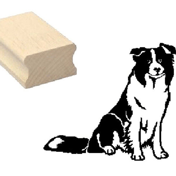 Stempel Motivstempel « BORDER COLLIE » Hund