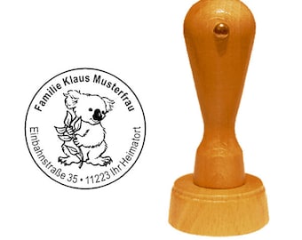 Stempel houten stempel Koala