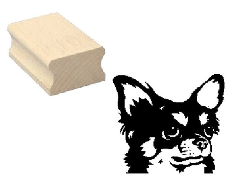 Stempel Motivstempel CHIHUAHUA 01 Hund Bild 1